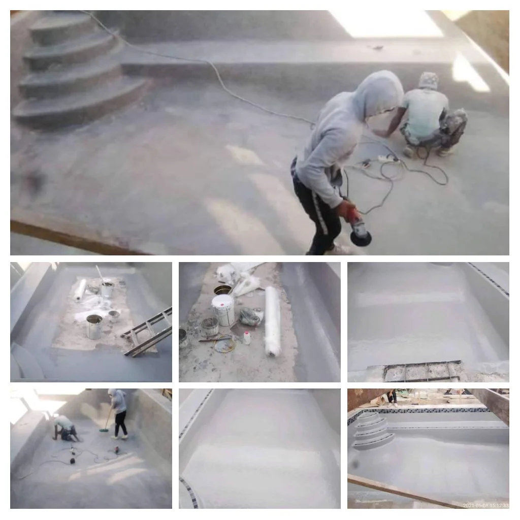 Pool lining project 3